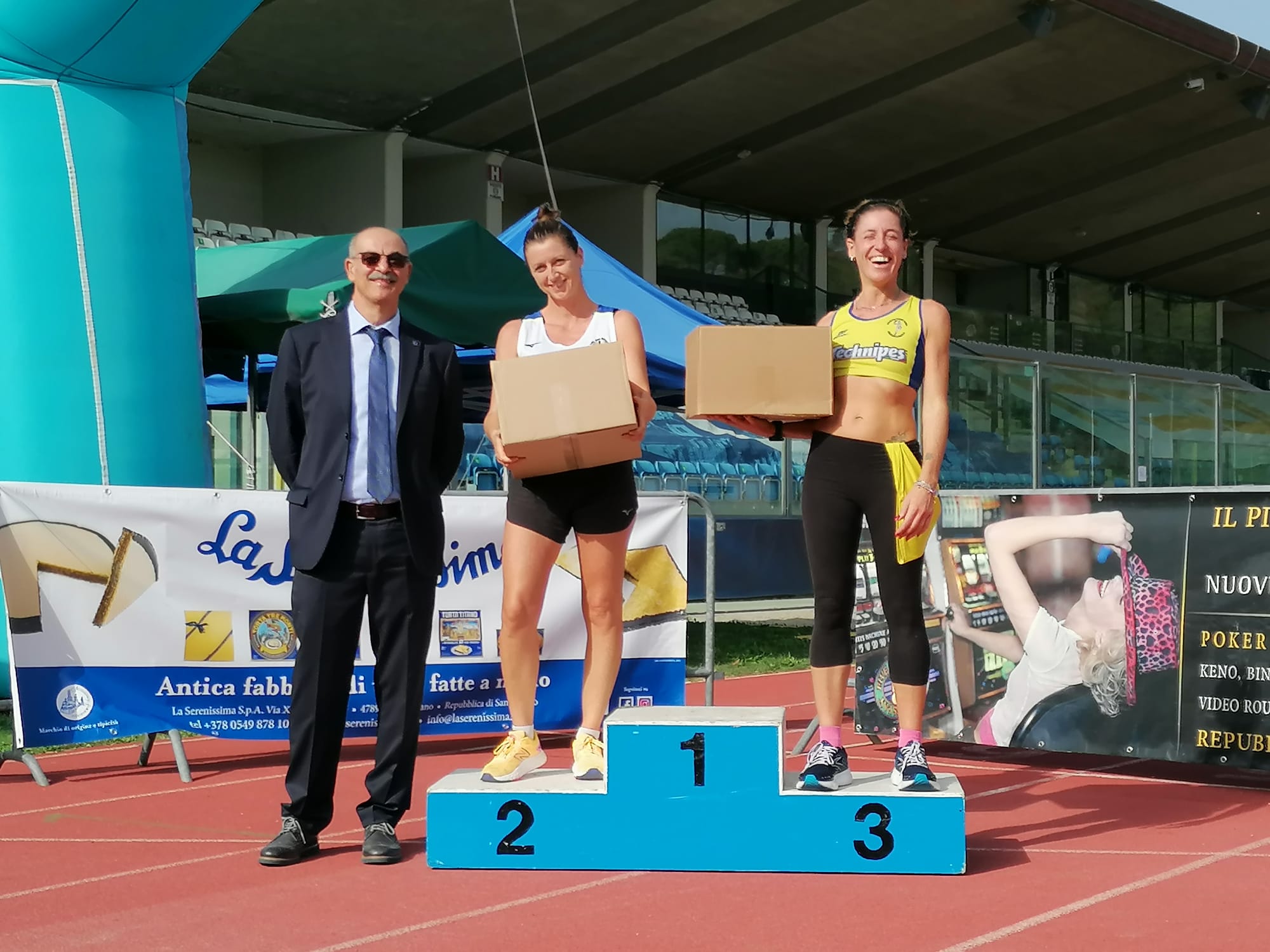 podio francesca titano 2022
