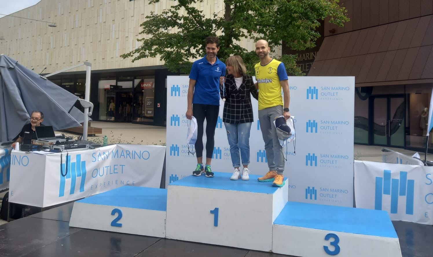 podio pastore 5km sanmarino 2022