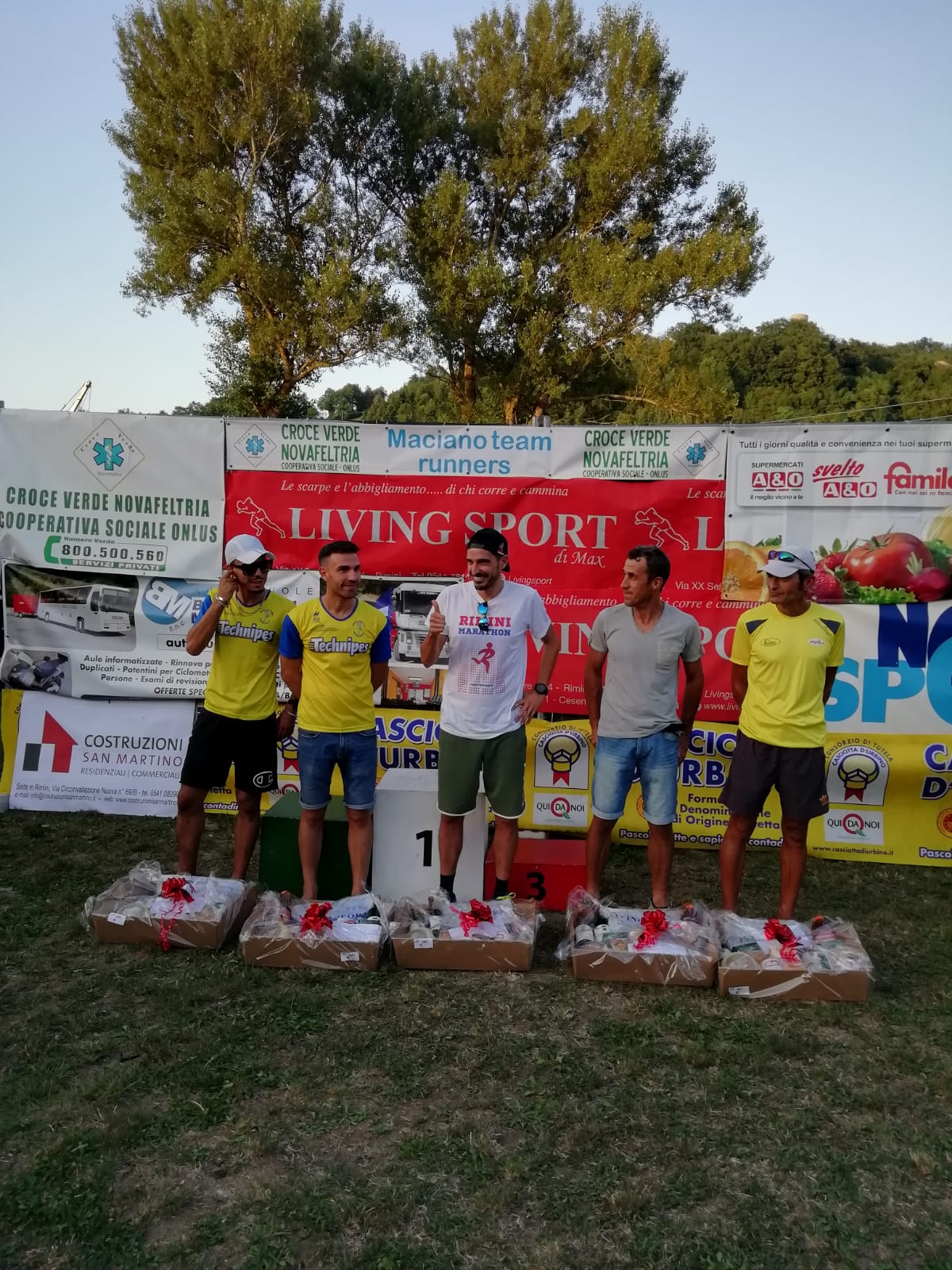 podio davide isma maciano 2019