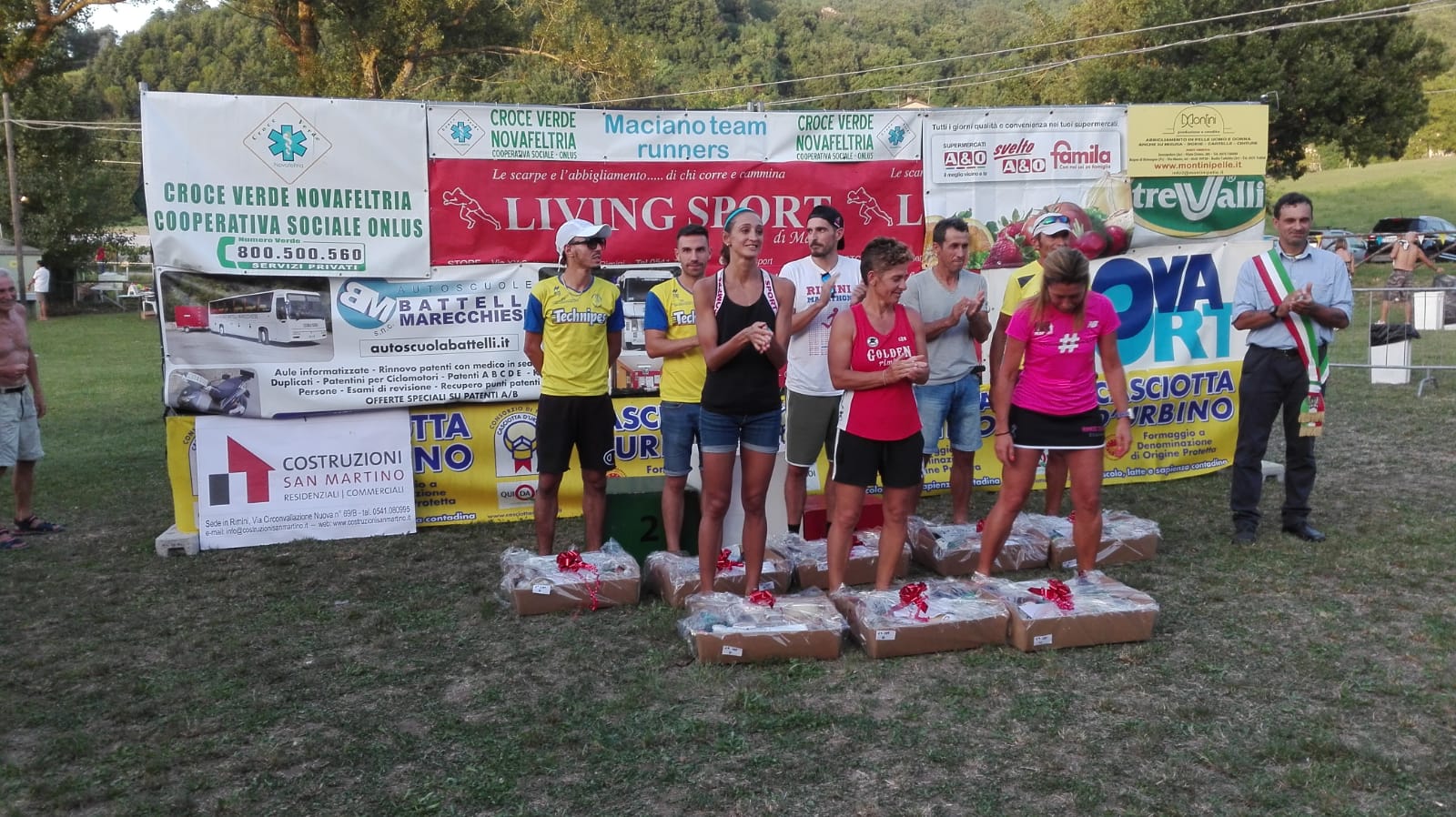podio isma davide maciano 2019